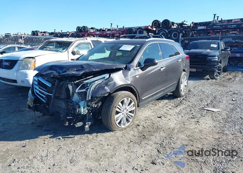 2017 Cadillac Xt5 Premium Luxury z USA, uszkodzony, nr VIN 1GYKNCRS5HZ291998